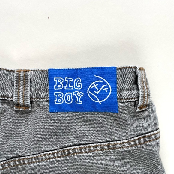 Men's Denim Gray Shorts polar skate co - Picture 4 of 7